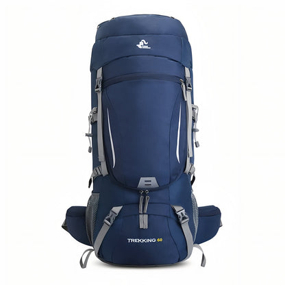Zaino da Trekking 60 Litri Leggero e Confortevole per Avventure