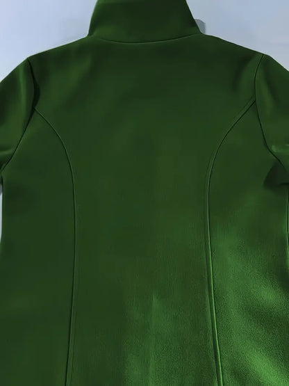 Manteau chic à un bouton élégant