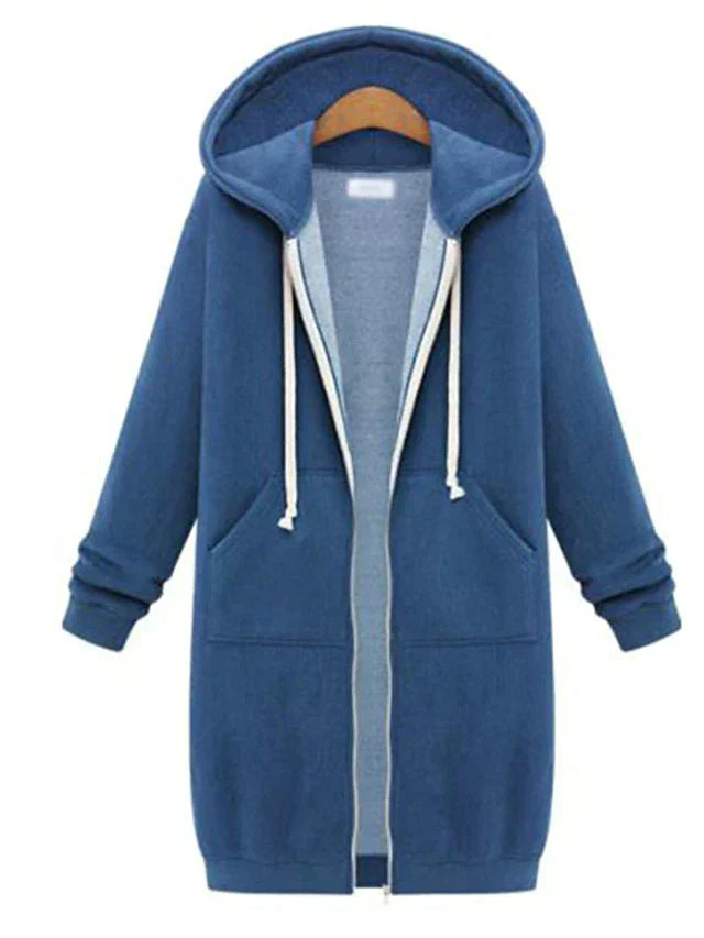 Hoodie Zip-Up oversize chic et confortable