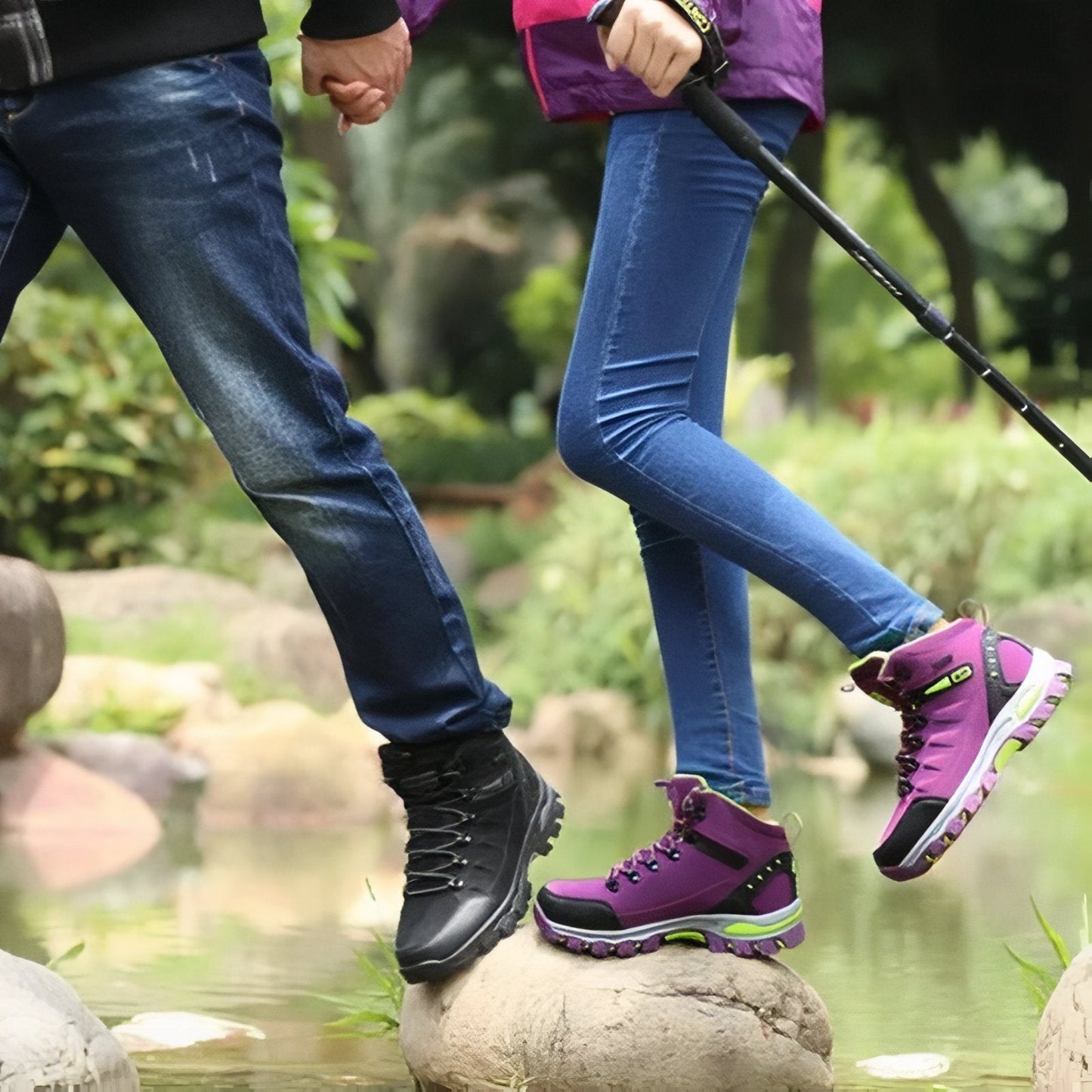 Hohe Wanderschuhe für Damen mit Komfort und Leistung
