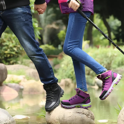 Hohe Wanderschuhe für Damen mit Komfort und Leistung