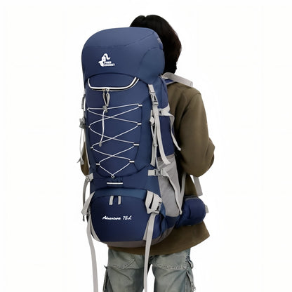 Sac à Dos de Randonnée Imperméable 75L Pour Aventures En Plein Air