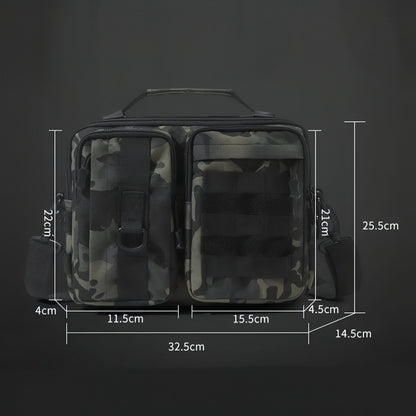 Sac Bandoulière Homme Style Militaire Pratique et Fonctionnel