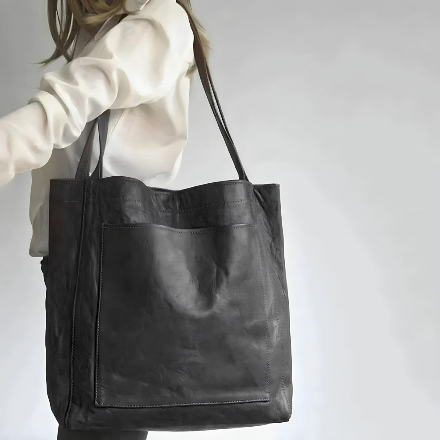 Grand sac à bandoulière marron pour femmes élégant et pratique