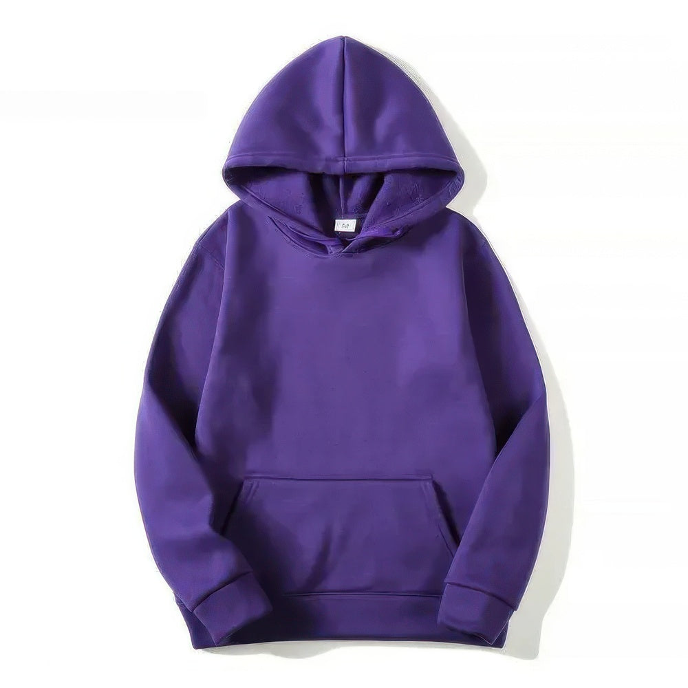 Hoodie élégant coupe décontractée noir