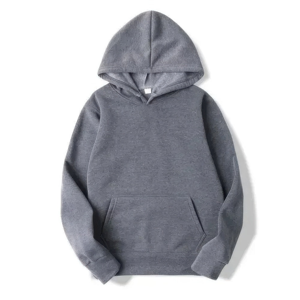 Hoodie élégant coupe décontractée noir