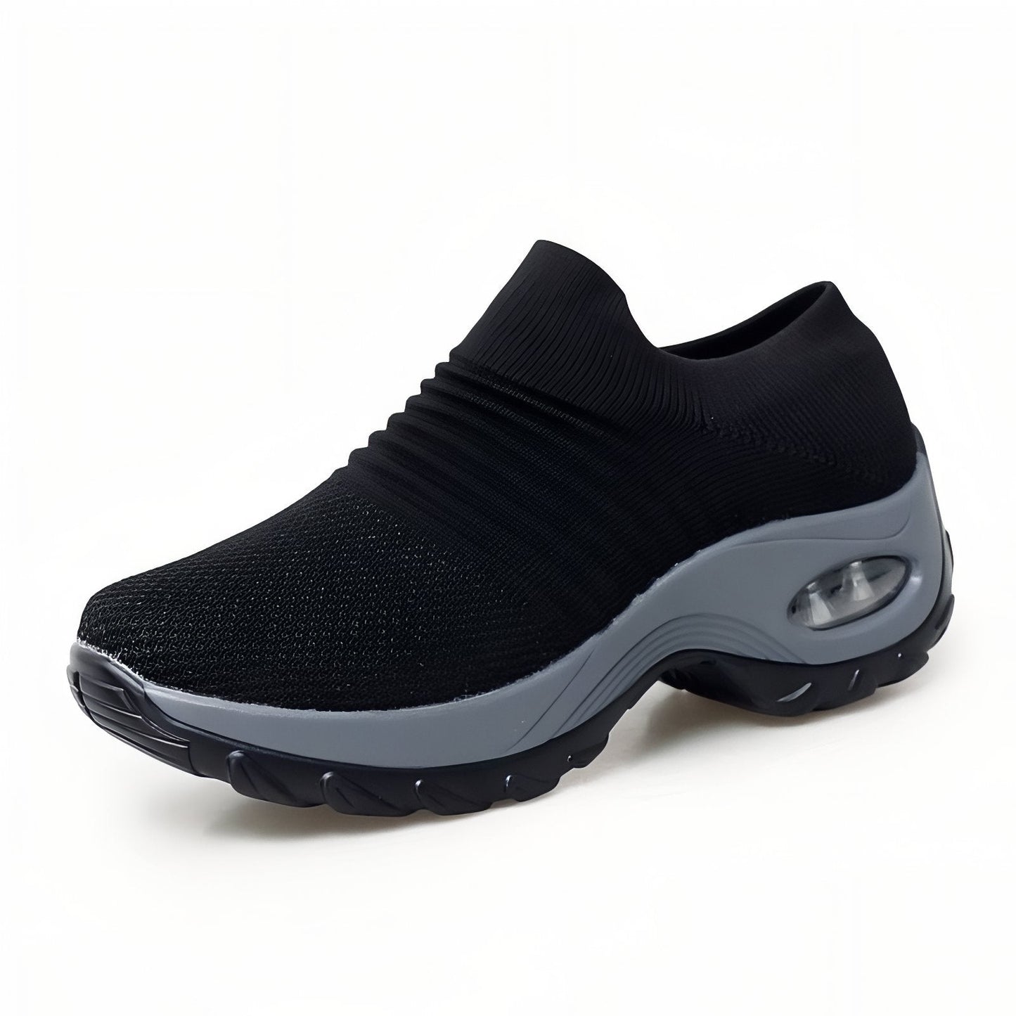 Dames wandelsneakers praktisch ontwerp zonder veters, optimaal comfort