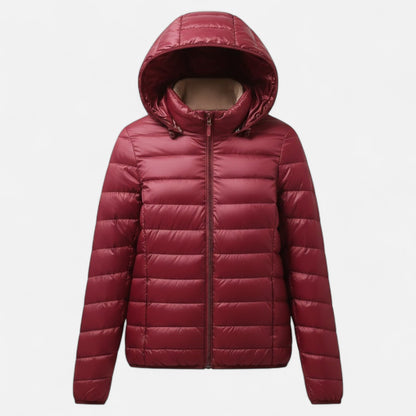 Puffer Jacket with Warm Insulation for women