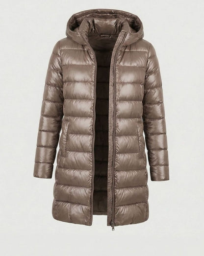 Long Warm Waterproof Puffer coat for women