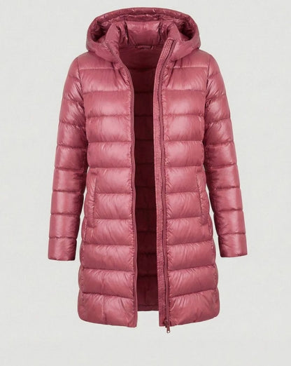 Long Warm Waterproof Puffer coat for women