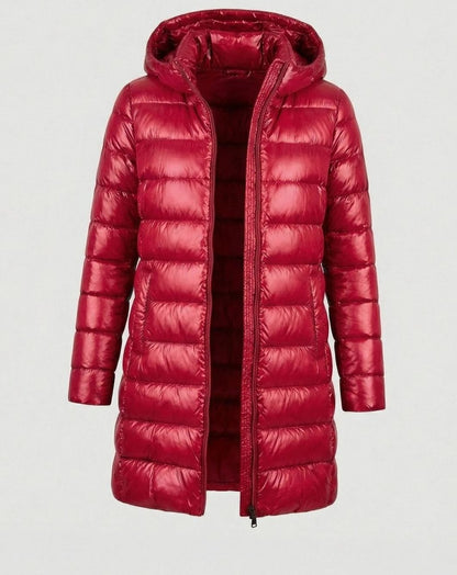 Long Warm Waterproof Puffer coat for women