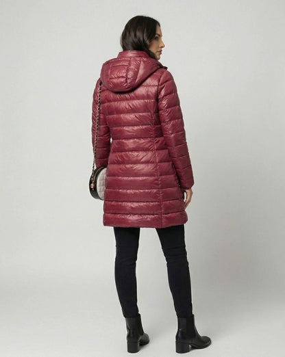 Long Warm Waterproof Puffer coat for women