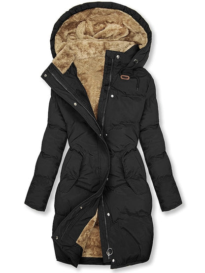 Long Classy and Cozy Fleece Coat