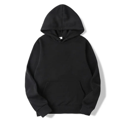 Hoodie sweat à capuche uni basique