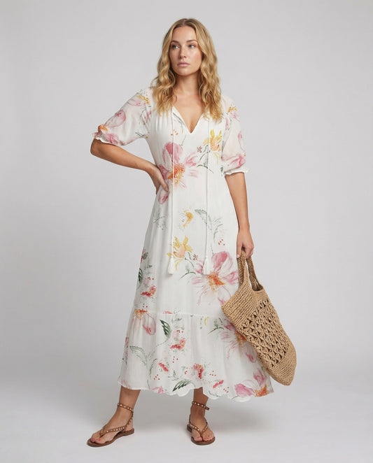 Robe longue élégante pour un style raffiné et décontracté