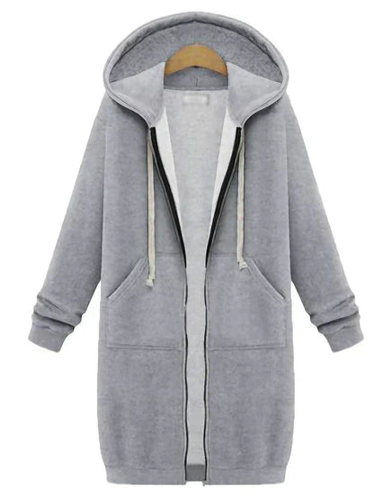 Hoodie Zip-Up oversize chic et confortable