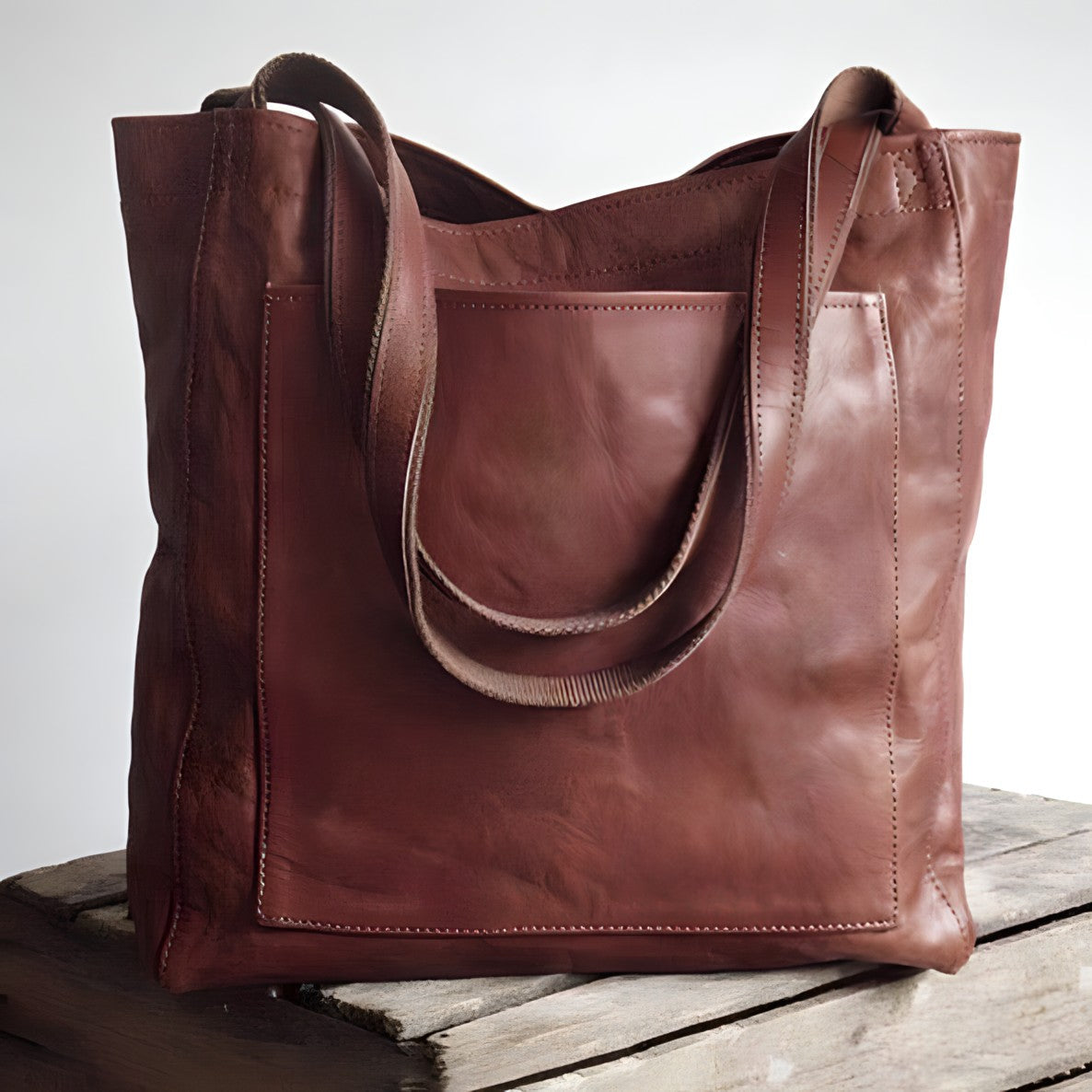 Borsa a mano da donna in pelle - Artigianato di qualità
