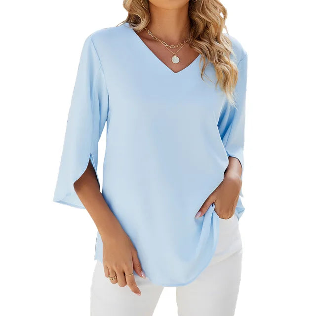 Blouse pour femme avec coupe décontractée