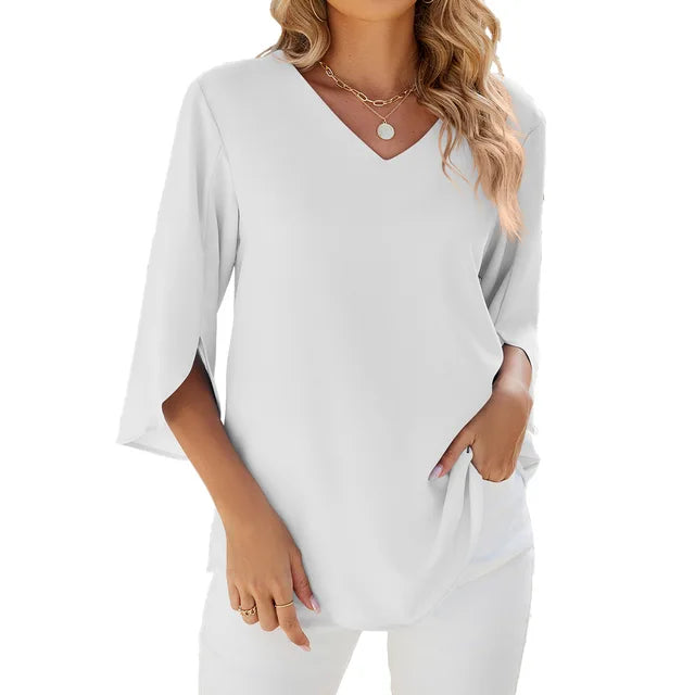Blouse pour femme avec coupe décontractée