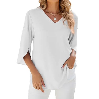 Blouse pour femme avec coupe décontractée