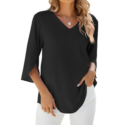 Blouse pour femme avec coupe décontractée