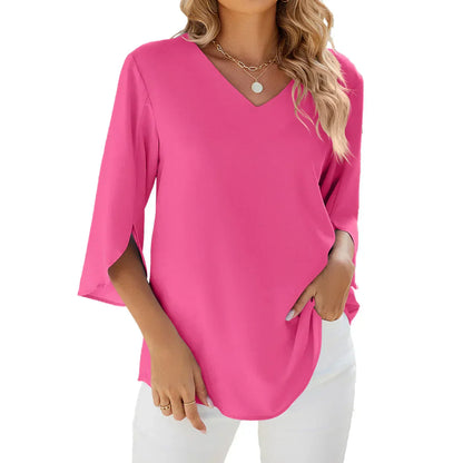 Blouse pour femme avec coupe décontractée