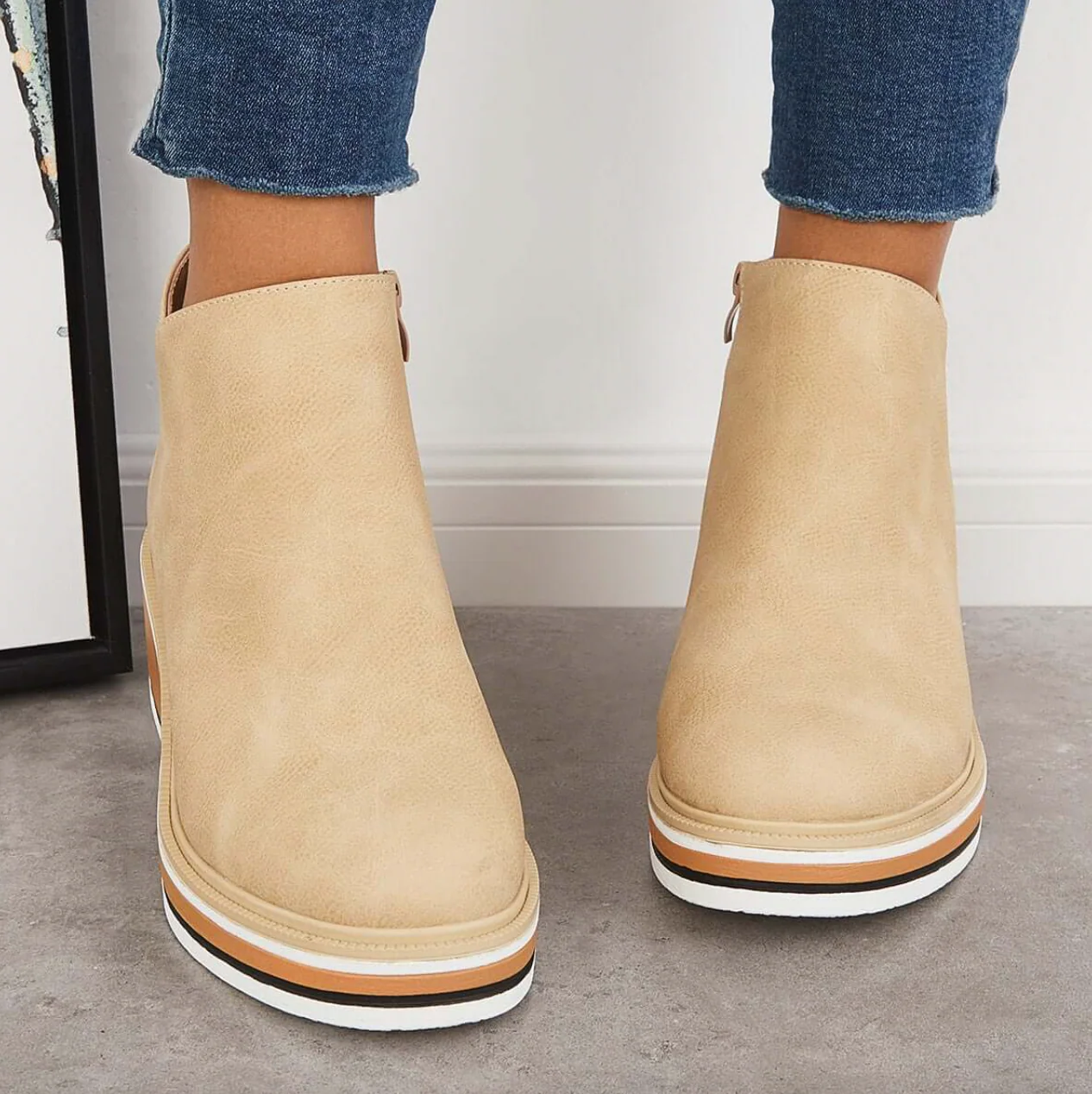 Bottines Chelsea à plateforme