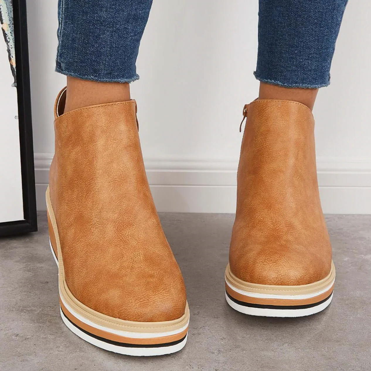 Bottines Chelsea à plateforme