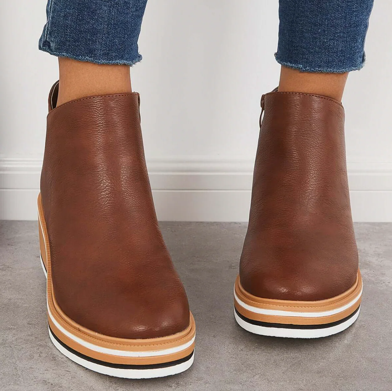 Bottines Chelsea à plateforme