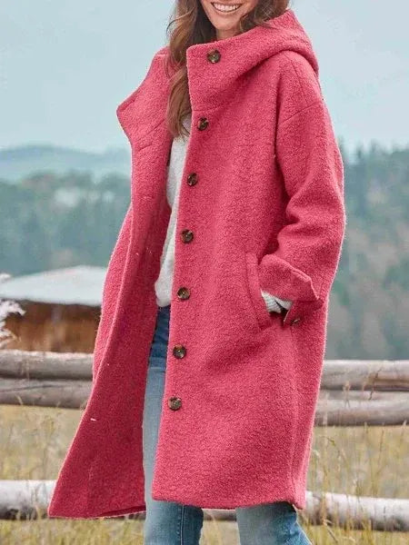 Manteau Douillet Chic en Chilirouge
