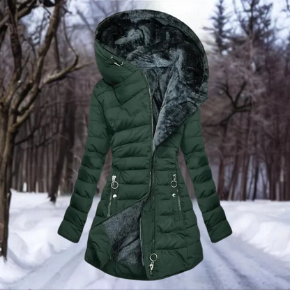 Long Classy and Cozy Fleece Coat