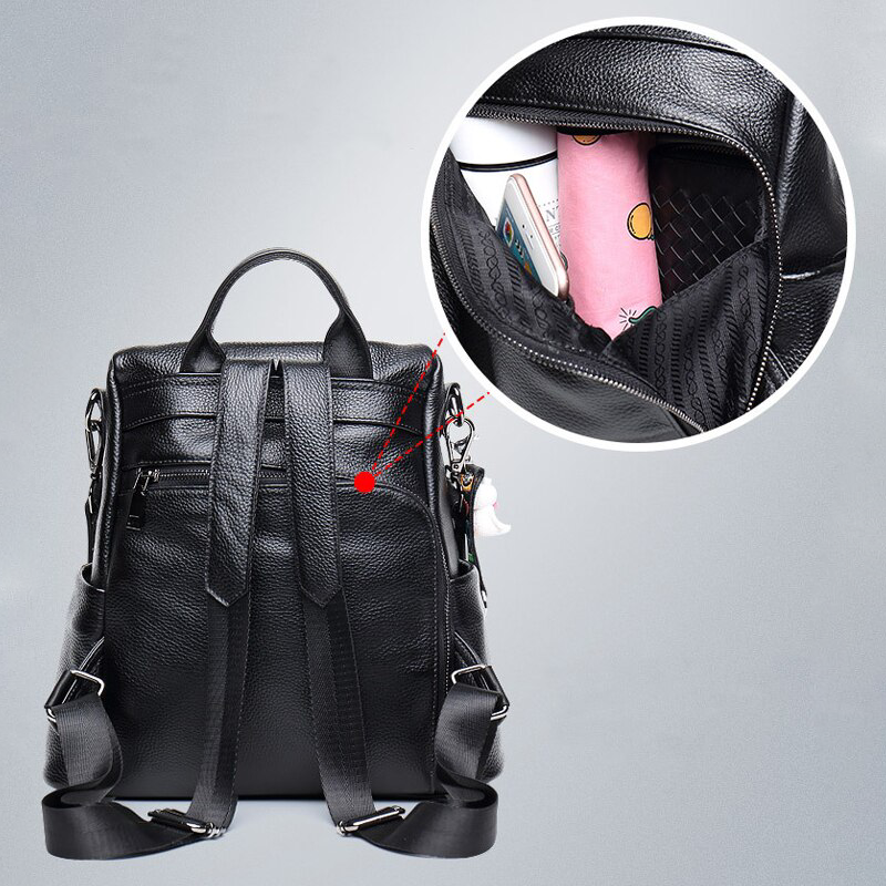 Sac à dos sécuritaire antiful vol pratique et élégant pour tous les jours