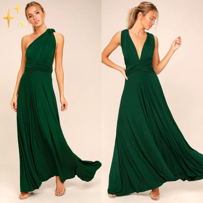 Robe portefeuille multiway femme avec plus de 50 façons de porter