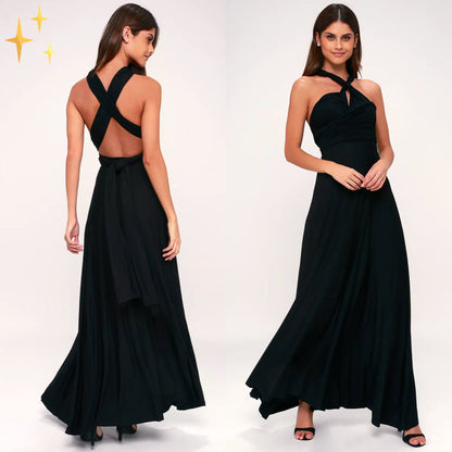 Robe portefeuille multiway femme avec plus de 50 façons de porter