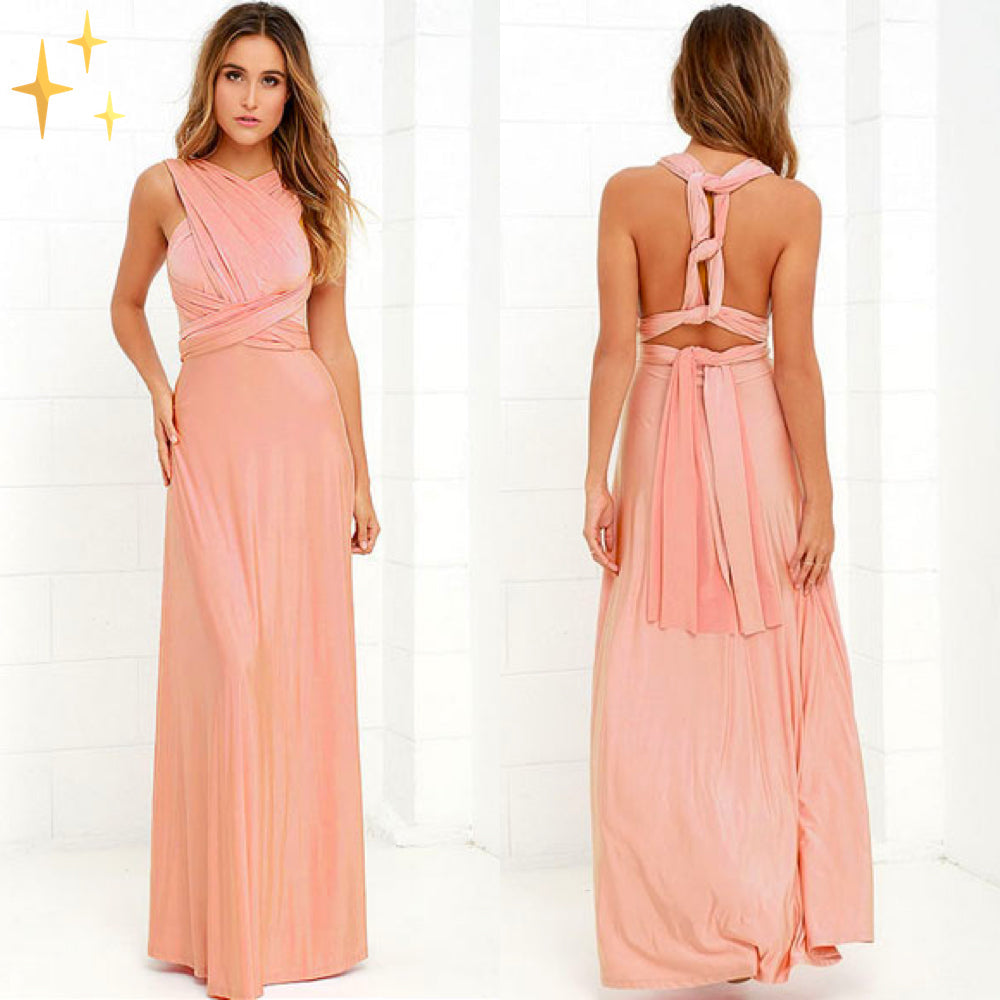 Robe portefeuille multiway femme avec plus de 50 façons de porter