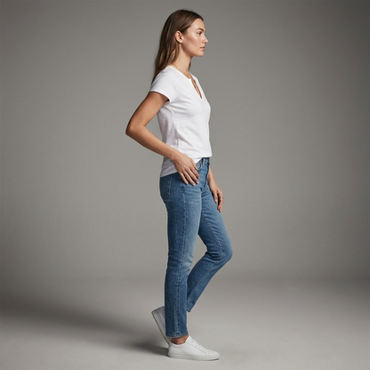 Top Blanc Élégant à Manches Courtes pour Toutes Occasions