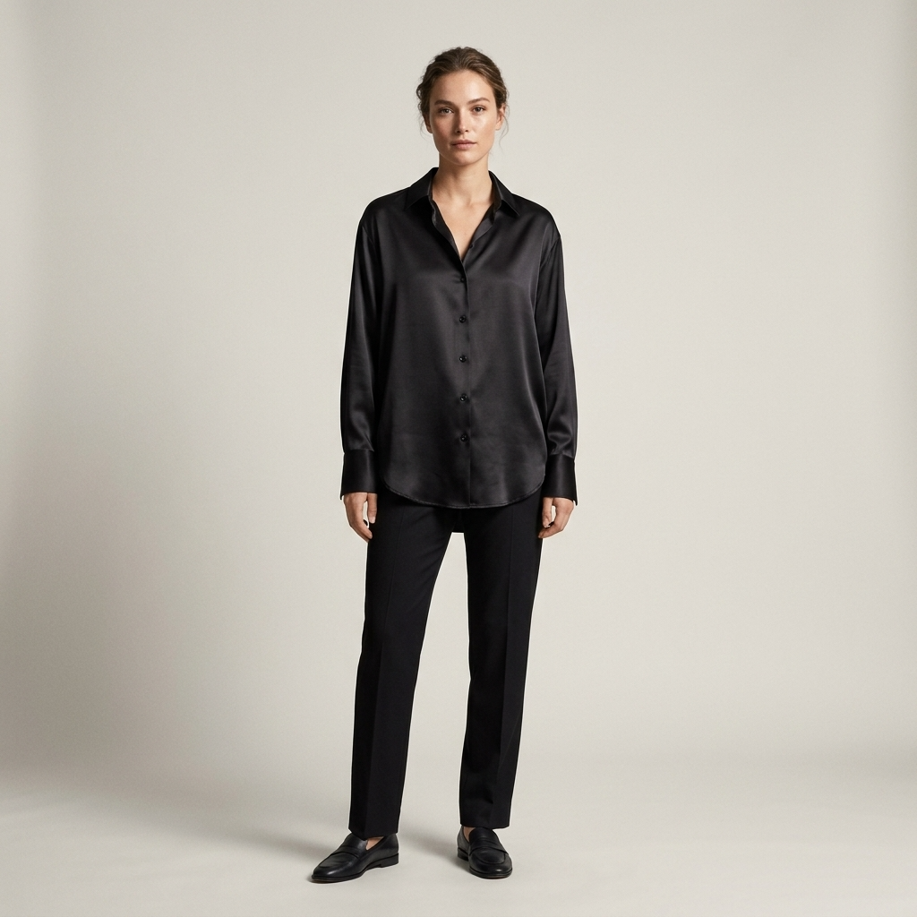 Chemise satin femme - Élégante et confortable pour toutes occasions