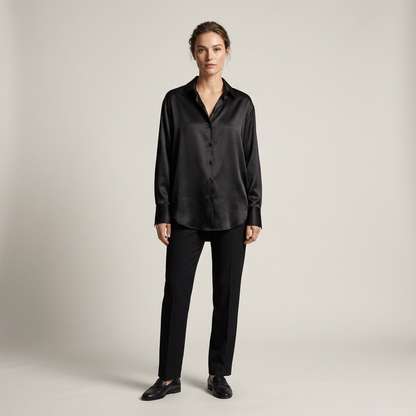 Chemise satin femme - Élégante et confortable pour toutes occasions
