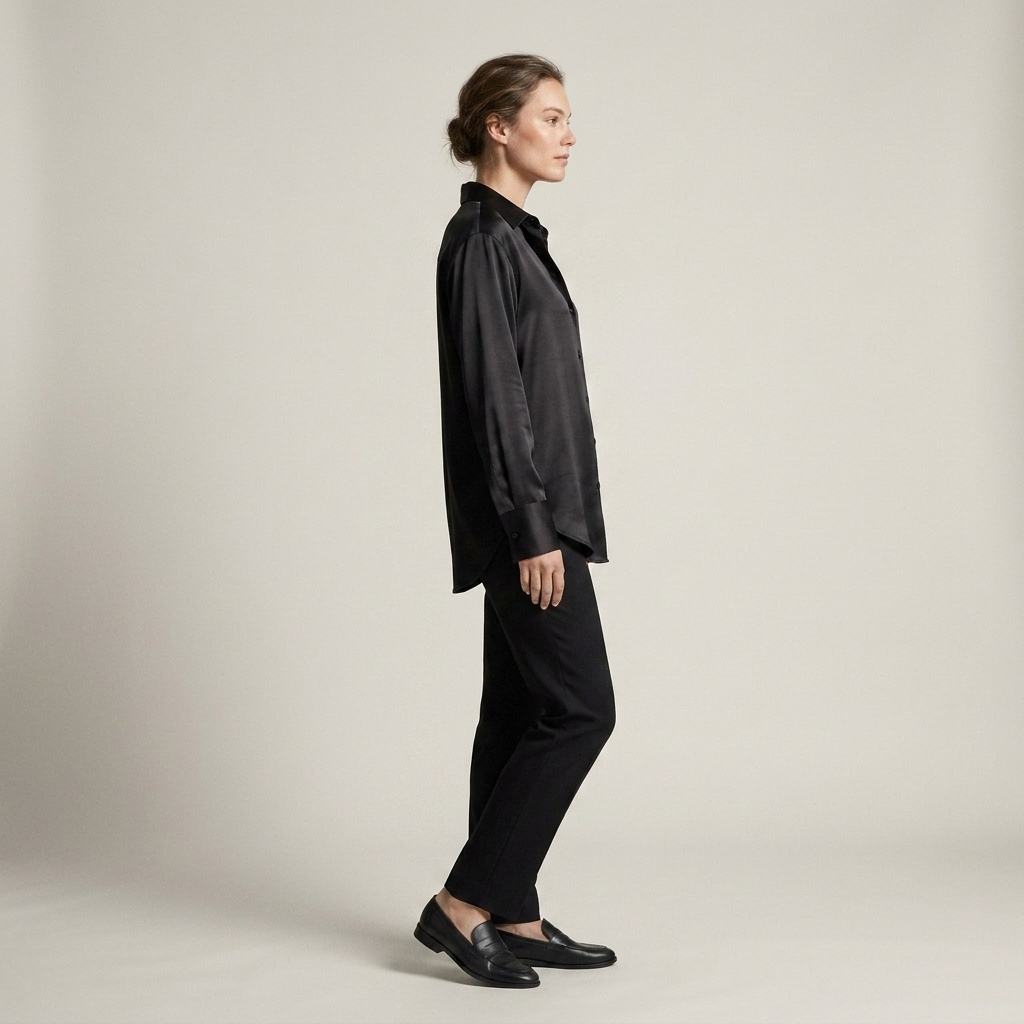 Chemise satin femme - Élégante et confortable pour toutes occasions