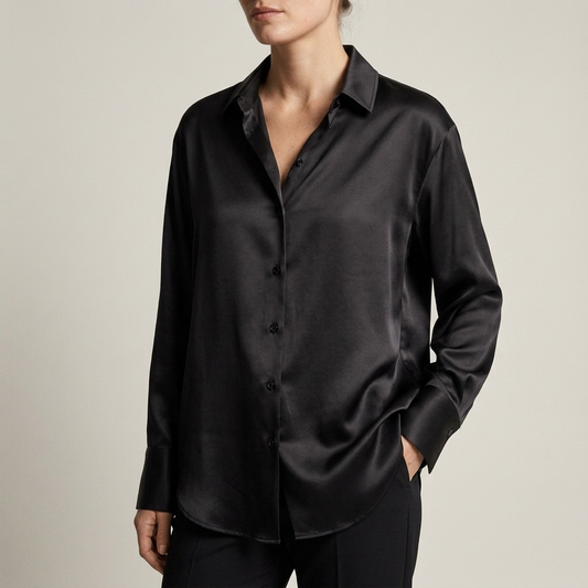 Chemise satin femme - Élégante et confortable pour toutes occasions