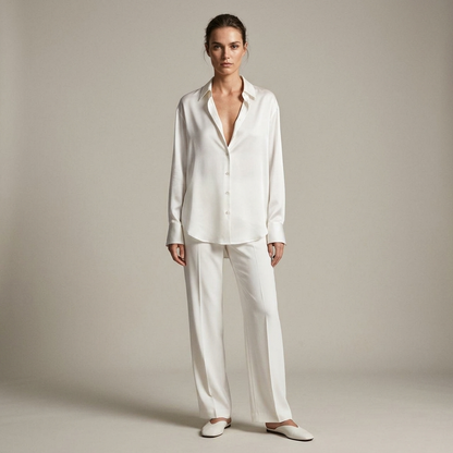 Chemise satin femme - Élégante et confortable pour toutes occasions