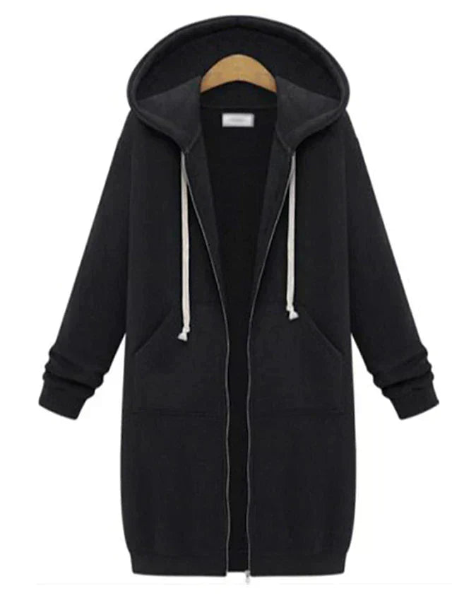 Hoodie Zip-Up oversize chic et confortable