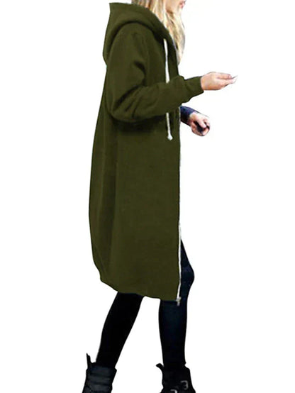 Hoodie Zip-Up oversize chic et confortable