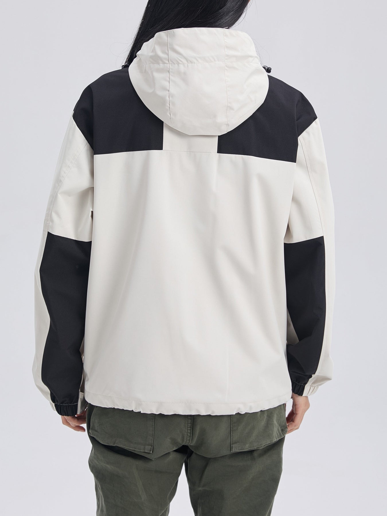 Veste d'hiver chic 3-en-1 avec capuche