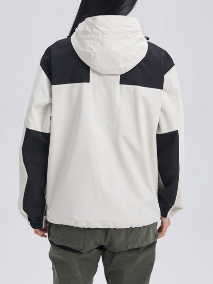 Veste d'hiver chic 3-en-1 avec capuche