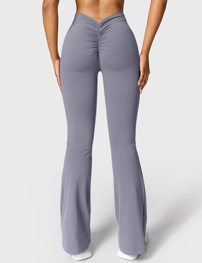 Leggings en V à la coupe élargie