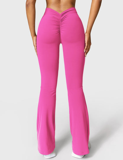 Leggings en V à la coupe élargie